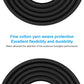 New Bee 6ft Instrument Cable Bass AMP Cord For Electric ,Bass Guitar, Electric Mandolin, Pro Audio (Right Angle To Straight, Black),