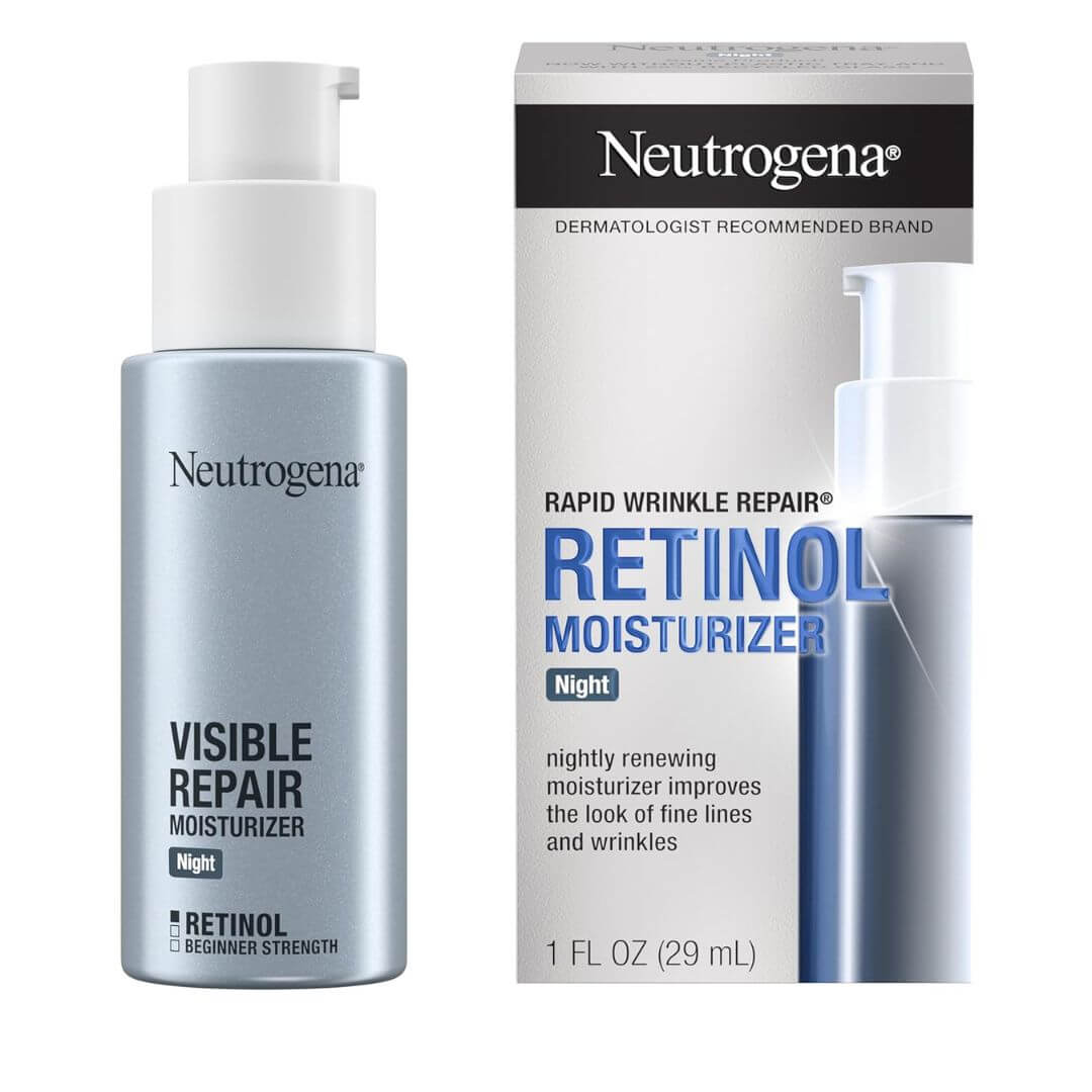 Neutrogena Rapid Wrinkle Repair Night Retinol Moisturizer 29ml,070501021224