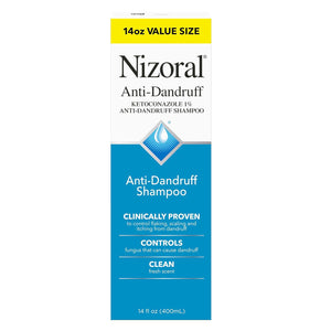 Nizoral Nizoral Anti-Dandruff Shampoo With 1% Ketoconazole, Fresh Scent, 14 Fl Oz