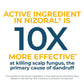 Nizoral Nizoral Anti-Dandruff Shampoo With 1% Ketoconazole, Fresh Scent, 14 Fl Oz