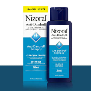 Nizoral Nizoral Anti-Dandruff Shampoo With 1% Ketoconazole, Fresh Scent, 14 Fl Oz