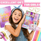 Nollh DIY Journal Kit for Girls, Stationery Set & Scrapbook Supplies, Ages 8–14, Tween Craft Gift