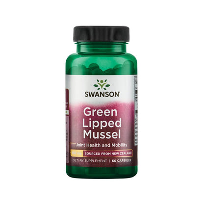 Swanson Green Lipped Mussel 500mg 60 Capsules