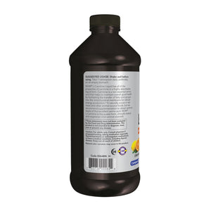 Now Foods Sports Triple Strength L-Carnitine 3000mg Citrus Flavor Liquid Syrup 473ml