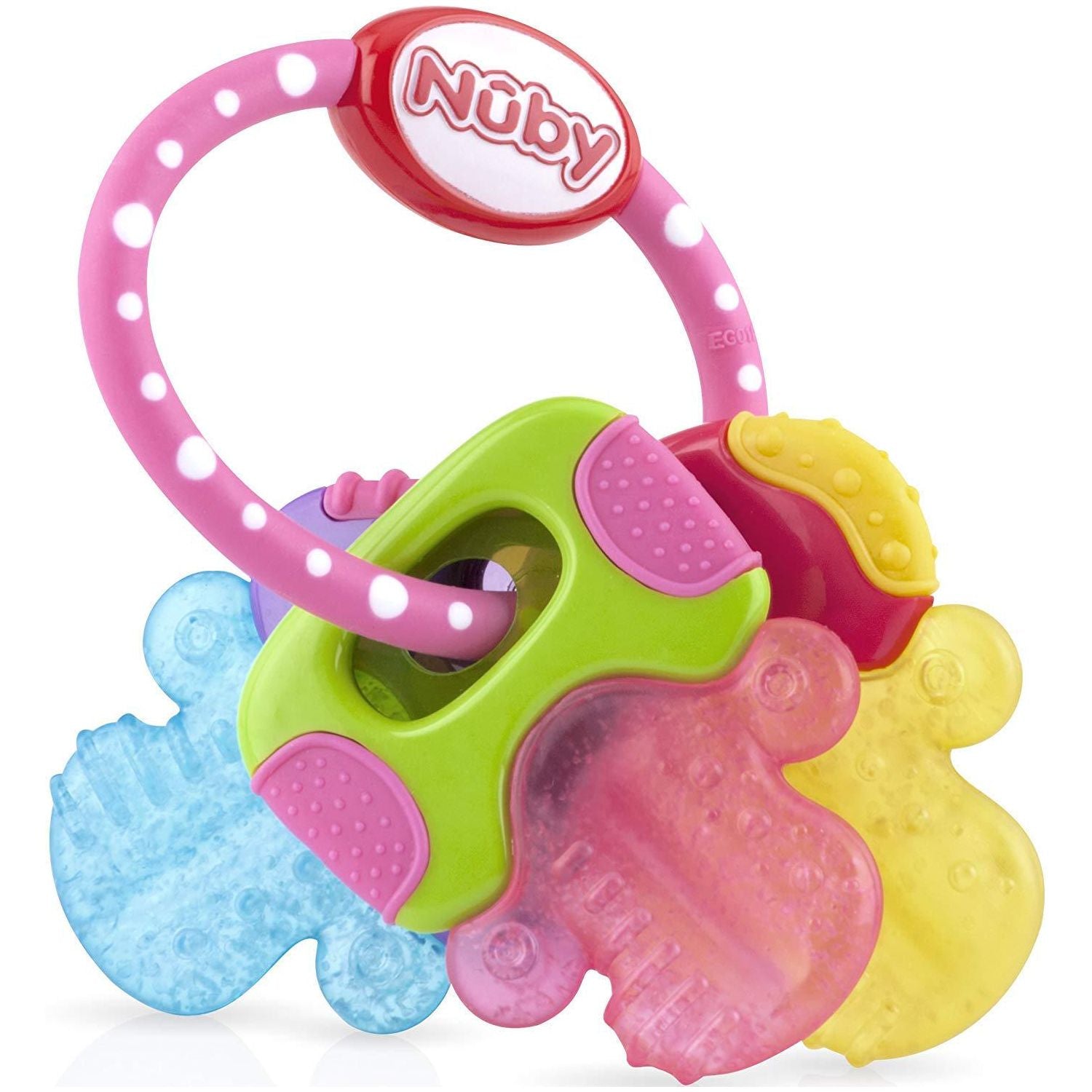 Nuby Ice Gel Teether Keys, 1 Count (Pack Of 1),