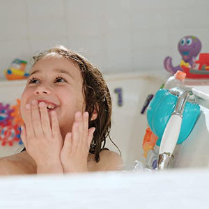 Nuby Wacky Waterworks Pipes Bath Toy Interactive Baby Bathtub Toy for Cognitive Development Toddlers