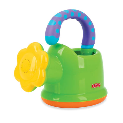 Nuby Watering Can Bath Toy, Outdoor Summer Toy for Toddlers, Interactive Play, Ages 18+ Months