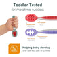 NumNum Baby Spoons Set, Pre-Spoon GOOtensils For Kids Aged 6+ Months - First Stage, Baby Led Weaning (BLW) Spoon - Self Feeding, Silicone Toddler Food Utensils - 4 Spoons, Beach Picnic,850055392021