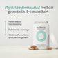 Nutrafol Women's Balance Hair Growth Supplements, Ages 45 And Up, Clinically Proven For Visibly Thicker Hair And Scalp Coverage, Dermatologist Recommended - 1 Month Supply
