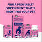 Nutramax Proviable Dog Probiotic, 60 Chewable Tablets, Daily Digestive Health Supplement with Prebiotics