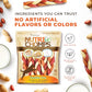 NutriChomps 6 Inch Braided Dog Chews 10 Count Rawhide Free Real Chicken Peanut Butter Milk Flavor