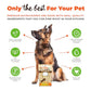 NutriChomps 6 Inch Braided Dog Chews Pack of 4 Rawhide Free Easy to Digest Real Chicken PB and Milk Flavors