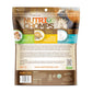 NutriChomps 6 Inch Braided Dog Chews 10 Count Rawhide Free Real Chicken Peanut Butter Milk Flavor