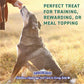 Nutri Bites Freeze Dried Beef Liver Treats 17.6 oz Single Ingredient High Protein Dog and Cat Training Snack or Food Topper