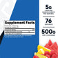Nutricost Nutricost Creatine Monohydrate Powder (Fruit Punch, 500 Gram)