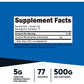Nutricost Creatine Monohydrate Powder, Watermelon Flavor, 500g, Micronized, Vegan, Non-GMO, Gluten-Free