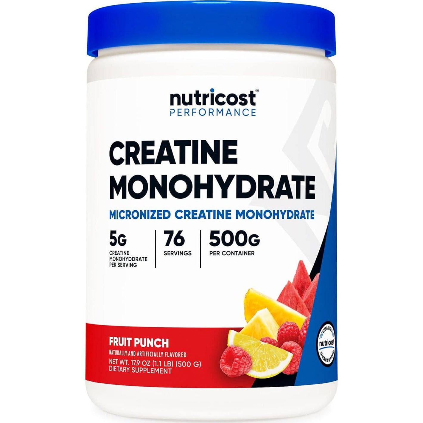 Nutricost Nutricost Creatine Monohydrate Powder (Fruit Punch, 500 Gram)