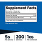 Nutricost Creatine Monohydrate Micronized Powder, 1kg, Pure Creatine Monohydrate