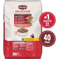 Nutrish Real Beef Dry Dog Food Pea Brown Rice Whole Health Blend 40 lb Bag