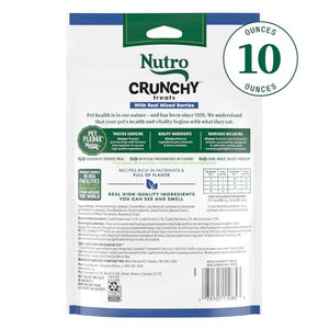 Nutro Crunchy Dog Treats with Real Mixed Berries 10 oz Bag Made in USA