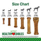 Nylabone Puppy Chews X Small 3 Ct Roast Beef Apple Bacon Long Lasting Natural Treats