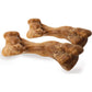 Nylabone Healthy Edibles Bison Chew Treats for Medium Dogs 2 Count Natural Long Lasting Bones
