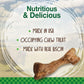 Nylabone Healthy Edibles Bison Chew Treats for Medium Dogs 2 Count Natural Long Lasting Bones