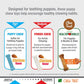 Nylabone Puppy Chew and Treat Pack Chicken Bacon Flavor for Small Dogs Up to 25 lbs 3 Pack