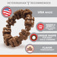 Nylabone Textured Ring Power Chew for Aggressive Chewers X-Large Dog 1 Count