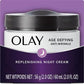 Olay Age Defying Night Cream, 1 Pc, Anti-Wrinkle Replenishing Cream, Deep Moisturization for Youthful Skin
