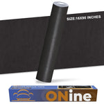 ONine Leather Repair Patch Leather Repair Tape, 16 X 90 Inches Leather Repair Patch For Furniture,Vinyl Repair Kit Leather Couch Patch For Sofas, Furniture, Car Seats(Dark Grey Leather),