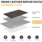 ONine Leather Repair Patch Leather Repair Tape, 3 X 60 Inches Leather Repair Patch For Furniture,Vinyl Repair Kit Leather Couch Patch For Sofas, Furniture, Car Seats, Office Chairs(Dark Brown),