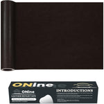 ONine Leather Repair Patch Leather Repair Tape, 8 X 48 Inches Leather Repair Patch For Furniture,Vinyl Repair Kit Leather Couch Patch For Sofas, Furniture, Car Seats(Black Brown),