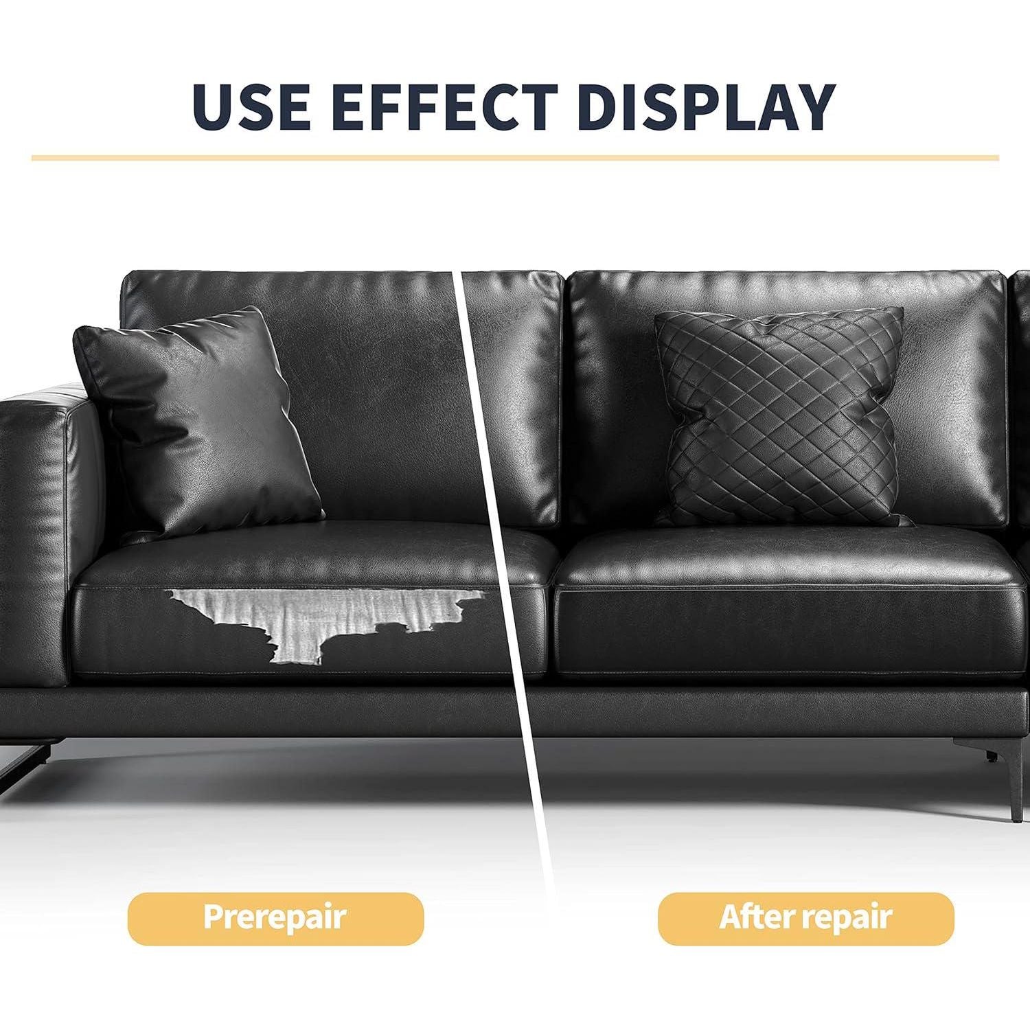 ONine Leather Repair Patch Leather Repair Tape, 3 X 60 Inches Leather Repair Patch For Furniture,Vinyl Repair Kit Leather Couch Patch For Sofas, Furniture, Car Seats, Office Chairs(Dark Blue Leather),