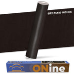 ONine Leather Repair Patch Leather Repair Tape, 16 X 90 Inches Leather Repair Patch For Furniture,Vinyl Repair Kit Leather Couch Patch For Sofas, Furniture, Car Seats(Black Brown),