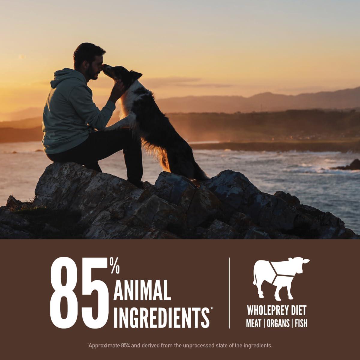 ORIJEN Regional RED Dry Dog Food, Grain Free And Poultry Free Dog Food, Fresh Or Raw Ingredients, 4.5lb,