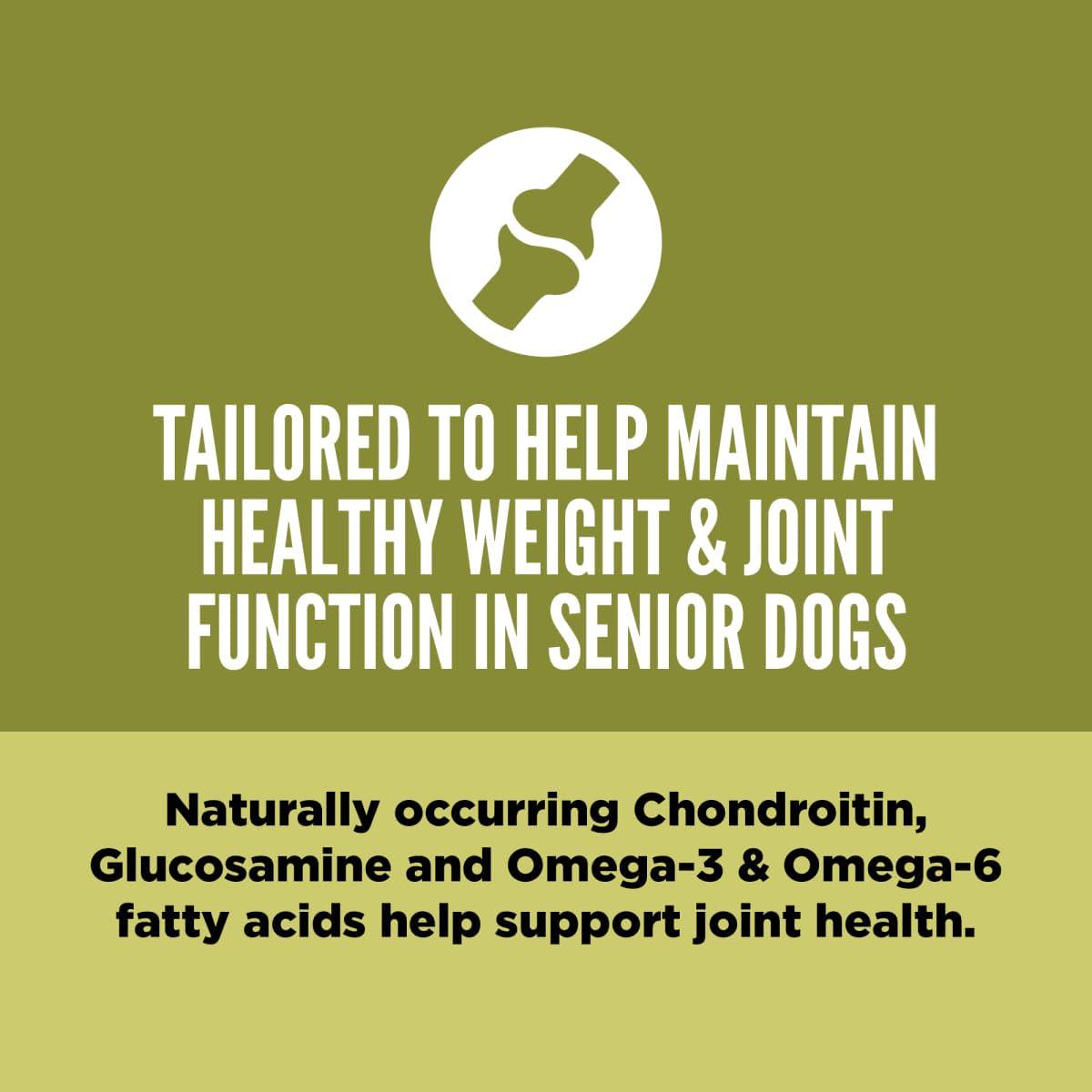 ORIJEN Senior Dry Dog Food, Grain Free Dry Dog Food For Senior Dogs, Fresh Or Raw Ingredients, 23.5lb,
