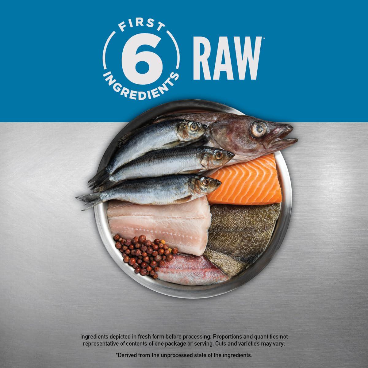 ORIJEN Six Fish Dry Dog Food, Grain Free And Chicken Free Dog Food, Fresh Or Raw Ingredients, 4.5lb,