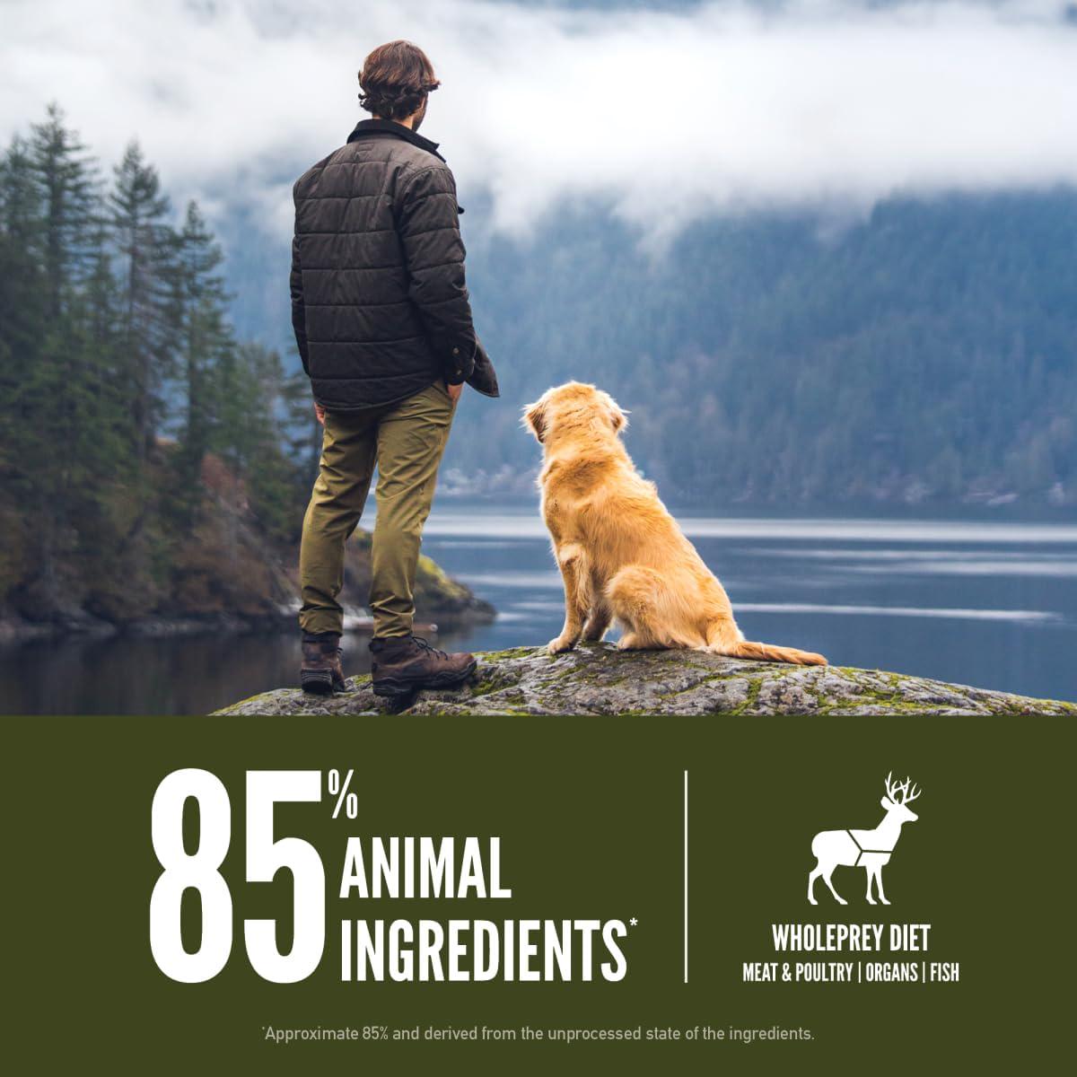 ORIJEN Tundra Dry Dog Food, Grain Free Dog Food, Fresh Or Raw Ingredients, 23.5lb,