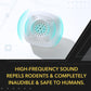 OW-5 Ultrasonic Rodent Repellers 4 Pack, Effectively Repel Rodents While 100% Silent And Safe To Humans And Non-Rodent Pets, White,850027078373
