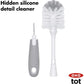 OXO Tot Bottle Brush With Nipple Cleaner And Stand - Gray,719812942285