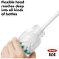 OXO Tot Bottle Brush With Nipple Cleaner And Stand - Teal, 1 Count (Pack Of 1),719812942278