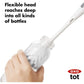 OXO Tot Bottle Brush With Nipple Cleaner And Stand - Gray,719812942285