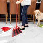 O Cedar One Sweep Broom with Step-on Dustpan, Remove 99% Dirt & Debris with One Sweep, Lightweight & Quiet Cleaning Tool, Ideal for Pet Owners