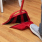 O Cedar One Sweep Broom with Step-on Dustpan, Remove 99% Dirt & Debris with One Sweep, Lightweight & Quiet Cleaning Tool, Ideal for Pet Owners