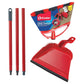 O Cedar One Sweep Broom with Step-on Dustpan, Remove 99% Dirt & Debris with One Sweep, Lightweight & Quiet Cleaning Tool, Ideal for Pet Owners