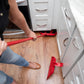 O Cedar One Sweep Broom with Step-on Dustpan, Remove 99% Dirt & Debris with One Sweep, Lightweight & Quiet Cleaning Tool, Ideal for Pet Owners
