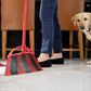 O Cedar One Sweep Broom with Step-on Dustpan, Remove 99% Dirt & Debris with One Sweep, Lightweight & Quiet Cleaning Tool, Ideal for Pet Owners