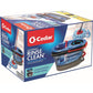 O-Cedar RinseClean Spin Mop & Bucket System, Cleans with Clean Water, Removes 99% of Bacteria