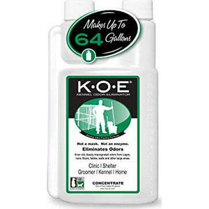 Odorcide Thornell KOE Eliminator, 16 oz Concentrate, Non-Enzymatic Pet Odor Control for Kennel, Floor & Home